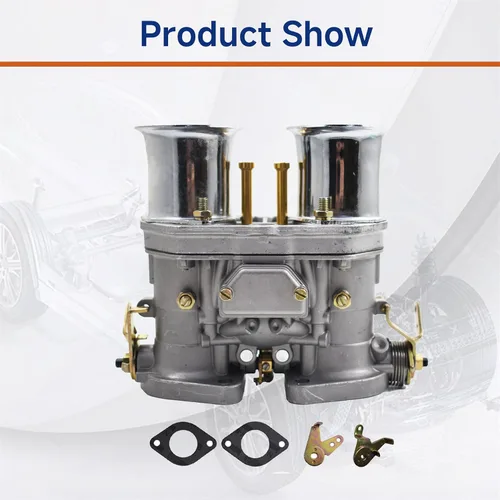 Miniatura 7 de GXYWADY Repuesto de carburador de 2 barriles para VW Beetle Bug Fiat Weber Engine 40 IDF Carb