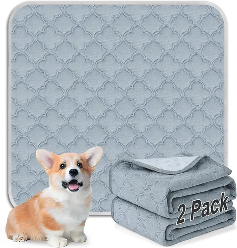 Miniatura 23 de FunFurry Forro lavable para jaula de conejillo de indias, paquete de 4 almohadillas reutilizables y lavables, ropa de cama impermeable