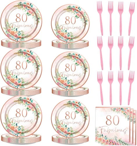 Miniatura 52 de 96 piezas de decoraciones de vaquera, suministros de fiesta, platos de papel con estampado de vaca, platos y servilletas desechables occidentales