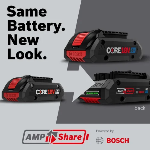 Miniatura 8 de Bosch - Kit de arranque GXS18V-15N15 de 18 V con batería de alimentación avanzada CORE18V de 4 Ah y cargador de batería estándar de 18 V