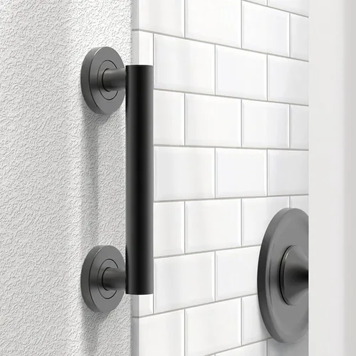 Miniatura 14 de Barra de agarre compatible con ADA, soporte de peso de 500 libras para seguridad en el baño (30,5 cm, níquel cepillado)
