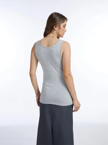 Miniatura 3 de AMVELOP - Camiseta básica sin mangas para mujer, ropa interior, camiseta sin mangas en paquete de 2-4