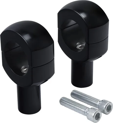 Miniatura 11 de TCT-MOTORPARTS - Manillar Ape personalizado de 1 1/4" con elevación de 14" para Harley Sportster Softail FLST FXST 1200 883 Custom Dyna Fatboy Cromo