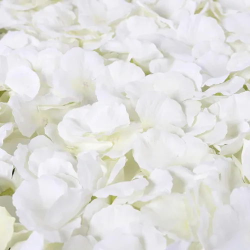 Miniatura 4 de Panel de pared de flores densas, 15.8 x 23.6 pulgadas por rosa blanca lechosa, decoración de telón de fondo para bodas, despedidas de soltera, baby
