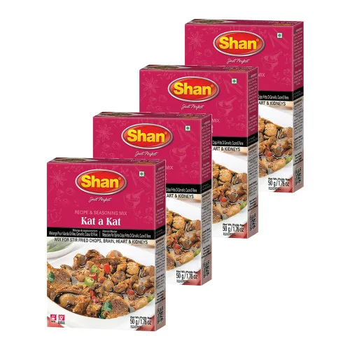 Miniatura 22 de Shan Korma Recipe and Seasoning Mix 1.76 oz (50g) - Spice Powder for Traditional Meat in Yogurt Sauce - Suitable for Vegetarians - Airtight Bag in a