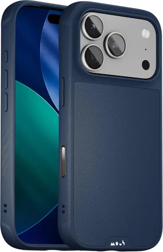Miniatura 31 de Mous - Funda para iPhone 15 compatible con MagSafe Limitless 5.0, cuero negro, funda protectora para iPhone 15, funda para teléfono a prueba