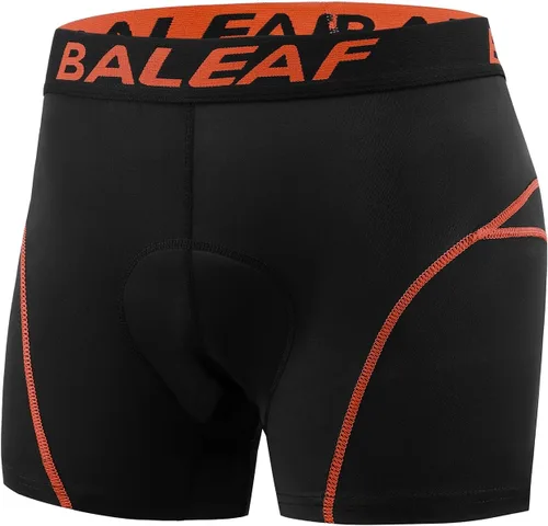 Miniatura 33 de baleaf Pantalones cortos de ciclismo acolchados 3D para hombre, ropa interior de ciclismo MTB Liner