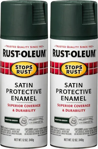 Miniatura 149 de Rust-Oleum 285092 - Pintura en aerosol para prevención del óxido, 12 onzas, transparente satinado Satinado claro