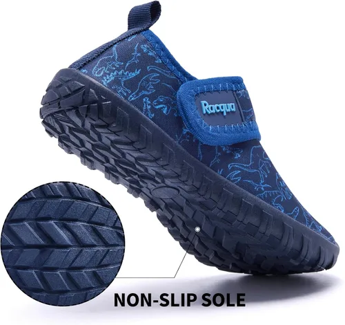 Miniatura 5 de Racqua Zapatos acuáticos para bebés y niños pequeños, de secado rápido, para natación, deportes, piscina, zapatos acuáticos para niños y niñas