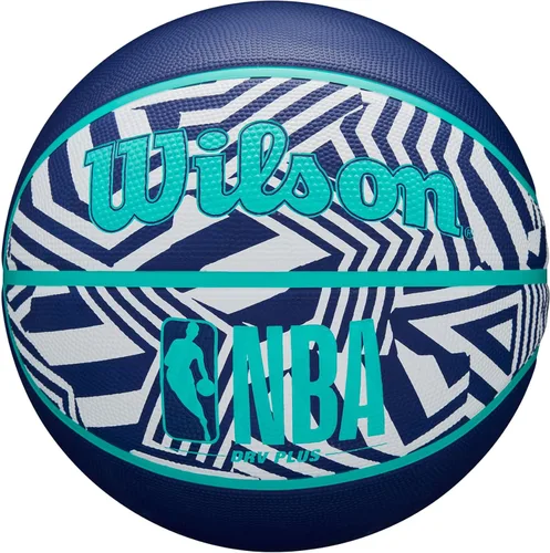 Miniatura 10 de Wilson NBA DRV Plus Dazzle Camo Balón de Baloncesto para Exteriores - Beige/Azul, Talla 7-29.5" Dazzle Camo Beige/Azul