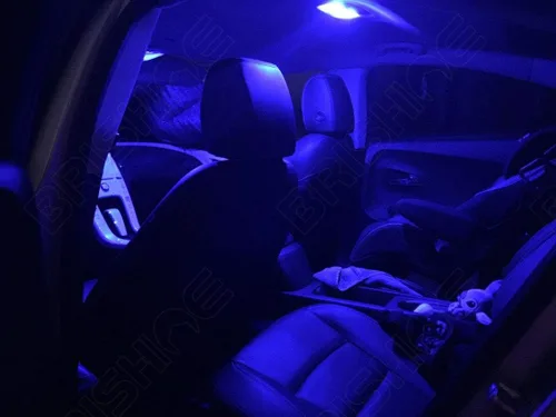 Miniatura 4 de Kit de luces LED interiores azules para Ford F250 F350 F450 F550 F-Series Super Duty Trucks 1999-2016, paquete de bombillas LED interiores