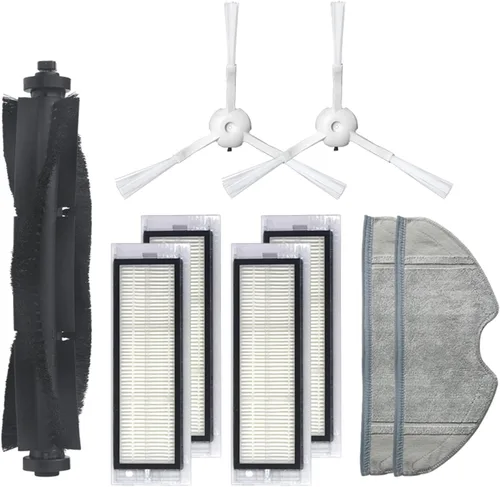 Miniatura 10 de Cepillo de rodillo robot de barrido, cepillo lateral, filtro HEPA, trapos de limpieza Peines para 360 S5 S7 Aspiradora Accesorios de repuesto