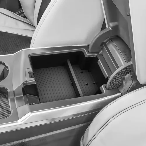 Miniatura 13 de SHAOHAO para Ford Maverick 2024 2025 Organizador de Consola Central, Compatible con Accesorios Ford Maverick 2022 2023 2024 2025 XL, XLT, Lariat