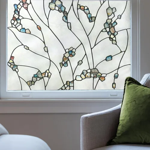 Miniatura 22 de Artscape 01 – 0113 24" x 36" Magnolia Diseño Ventana Cine Multicolor