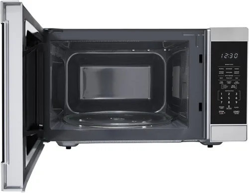 Miniatura 11 de SHARP Horno microondas para encimera con plato giratorio extraíble de 13.6 pulgadas, 1100 vatios, 1.6 pies cúbicos, acero inoxidable