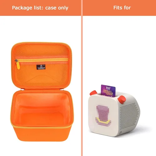 Miniatura 7 de Tourmate Estuche rígido de almacenamiento para niños y altavoces Bluetooth, estuche de transporte de viaje para niños, reproductor de música
