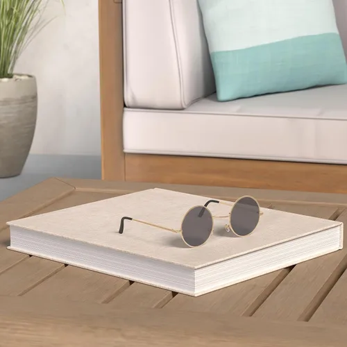 Miniatura 93 de CGID Gafas de sol unisex polarizadas redondas E01 Lennon