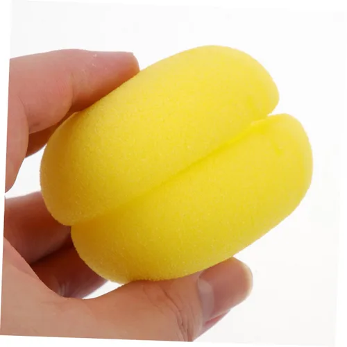 Miniatura 9 de Adorables rulos para el cabello, 12 unidades, rizadores de esponja, flequillo, rodillo de bricolaje, herramientas de peinado