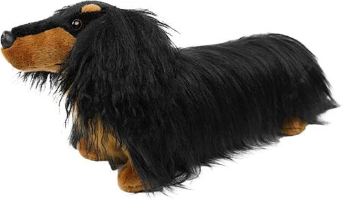 Miniatura 10 de Peluche de animal de peluche suave para cachorro, cachorro, chupete para dormir, adorable animal de peluche para niños pequeños, niños y niñas