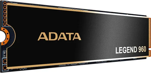 ADATA Legend 960 1TB PCIe Gen4 x4 NVMe 1.4 M.2 SSD interno para juegos hasta 7,400 MB/s (ALEG-960-1TCS)