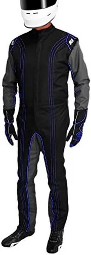 Miniatura 26 de K1 Race Gear CIK/FIA traje de competición de go kart, nivel 2, aprobado, M, Rojo