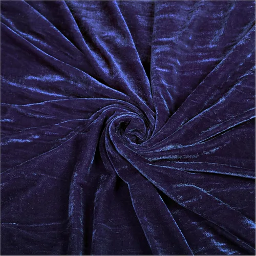 Miniatura 24 de MDS - Paquete de 5 yardas x 60 pulgadas de ancho, tela de terciopelo elástico por yarda para vestidos de boda, costura, tapicería, ropa, disfraces
