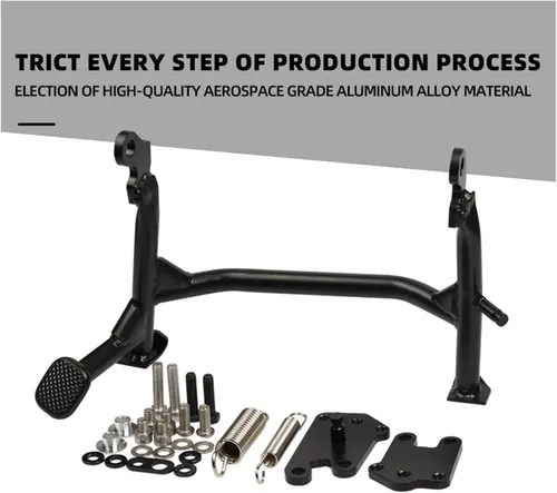 Miniatura 7 de MaNboc Kickstand Central Center Parking Stand Bracket Support Holder Motorcycle Accessories Compatible with Yamaha MT-07 MT07 FZ-07 FZ07 Tracer 700