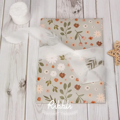Miniatura 3 de Ribbli Cinta de gasa blanca – 1.5 pulgadas x 30 yardas, seda hecha a mano, gasa con flecos para invitaciones de boda, envoltura de regalos, ramos
