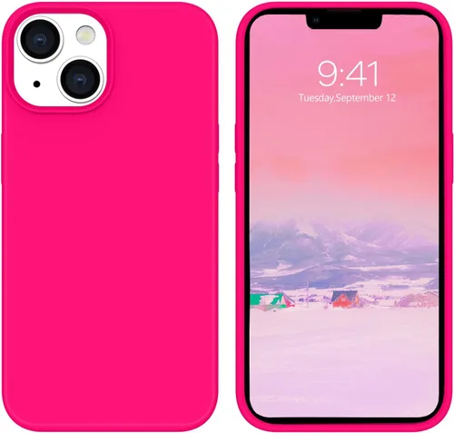 Miniatura 221 de GUAGUA Funda compatible con iPhone 17 Pro Max de 6.9 pulgadas, silicona líquida, goma de gel suave, delgada, forro de microfibra delgada