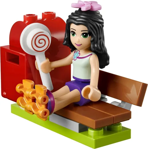 Miniatura 7 de LEGO Friends 41098 Kit de construcción de quiosco turístico de Emma