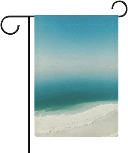 Garden Flags Yard Flags for Outside Decorative Garden Flags Summer Garden Flag Dead Sea Salt Flats Yard Flag Suitable for Gardens Outdoors Outdoor