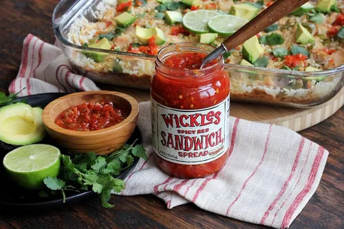 Miniatura 4 de Wickles Spicy Red Sandwich Spread, 16 onzas (paquete de 2)