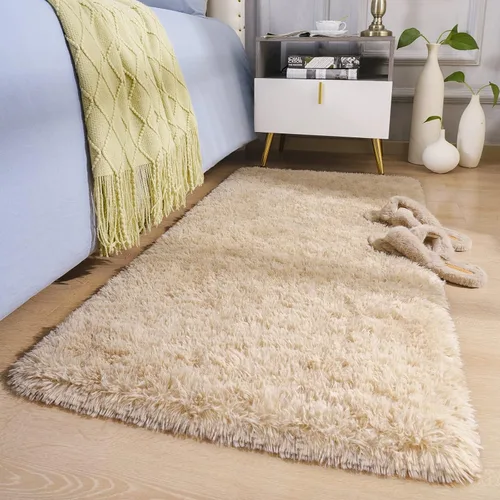 Miniatura 3 de BENRON Alfombras de pasillo esponjosas de 2 x 4 pies, suaves y largas para dormitorio, pasillo, entrada, cocina, alfombra lavable para decoración