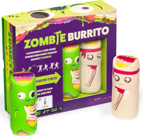 Miniatura 9 de Juego de cartas Exploding Kittens Throw Throw Burrito 2-6 jugadores - Edades 7+ - 15 minutos para jugar - Juego de cartas de Dodgeball - Juego