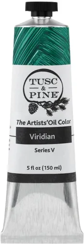 Miniatura 20 de Tusc & Pine Pintura al óleo Artist – Alizarin Crimson, 1.4 fl oz, sin amarilleo, consistencia rica y cremosa, carga máxima de pigmento, pinturas al