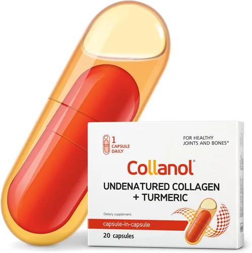 Miniatura 11 de Collanol - Innovación en el cuidado de articulaciones saludables: fórmula líquida en una cápsula doble. Colágeno 3D + extracto de micela de raíces