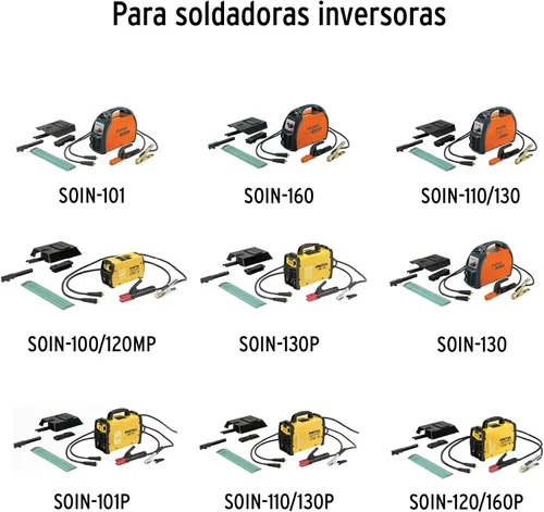 Miniatura 2 de Cable de soldadura inversor, abrazadera de tierra, 200 A