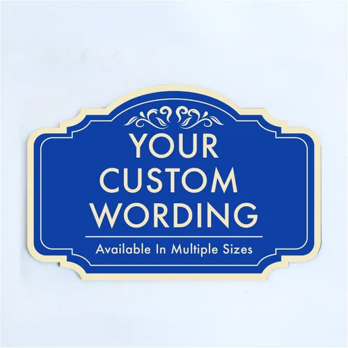 Miniatura 21 de SPEEDYORDERS Letreros metálicos personalizados, letreros de aluminio personalizados, 36 x 24 pulgadas, plata cepillada, palabras y citas, decoración