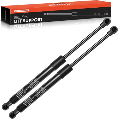 A-Premium Soportes de Elevación del Capó Delantero Amortiguadores Puntales Compatible con BMW E46 323i 323Ci 323ic 325i 325Ci 325xi 328i 328Ci 330i