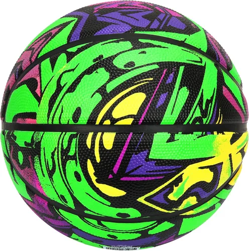 Miniatura 3 de AND1 Supreme Grip - Balón de baloncesto de goma, tamaño reglamentario oficial 7 (29.5 pulgadas), diseño de canal profundo, hecho