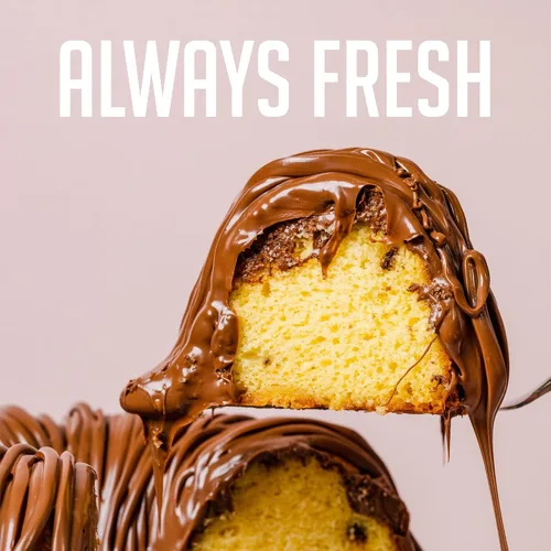 Miniatura 2 de Mo's Bundt Cakes - Pastel de feliz cumpleaños, pastel de avellana fresca entregado a tu puerta - Regalo de cumpleaños para hombres, mujeres, papá