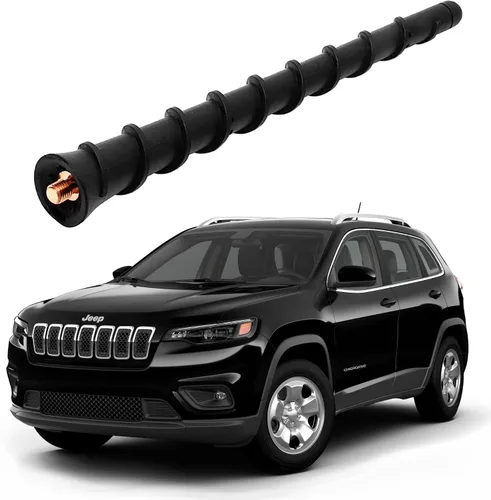 Miniatura 6 de KSaAuto Antena de 3.2 pulgadas compatible con Jeep Cherokee Grand Cherokee Compass Renegade 2011-2025, Chrysler 200, Fiat 500, repuesto de antena
