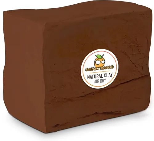 Miniatura 7 de Arcilla natural seca al aire de 10 libras, ideal para moldear y esculpir, ideal para adultos de todos los niveles de habilidad, perfecta para artes