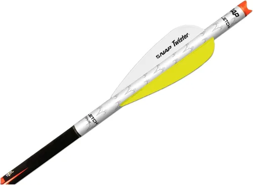 New Archery Products Quikfletch Twister 3 pulgadas 3 paletas estabilizador fácil de usar Fletching para una mayor precisión de pernos de ballesta –