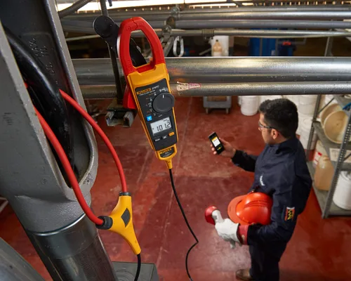 Miniatura 5 de Fluke - Abrazadera inalámbrica FLUKE-376 FC 376 FC 1000A Ac/Dc TRMS W/Iflex