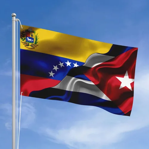 Miniatura 12 de Banderas de bandera mexicana de Cuba y Michoacán para exteriores de 3 x 5 pies, tres capas de tela para coser a doble cara, impresión de 3 x 5 pies