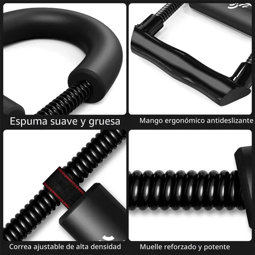 Miniatura 5 de Sportneer - Fortalecedor de muñeca, ejercitador de antebrazo con tensión ajustable para mejorar la fuerza, desarrollador de mano, agarre de brazo