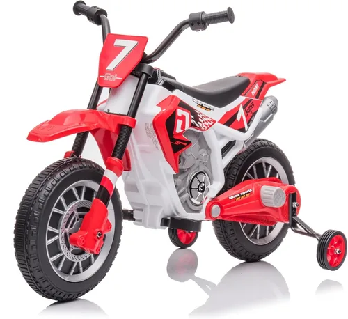 Miniatura 8 de Bicicleta de Dirt Eléctrica para Niños Batería de 12V Motocicleta Eléctrica Alimentada por Batería para Niños Juguete de Montar Motocicleta Verde 3