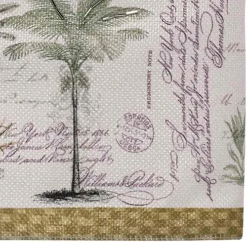 Miniatura 3 de Avanti Linens - Toalla de baño, toalla de algodón 100% suave y absorbente, decoración costera del hogar (palma de colonia)
