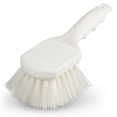 Miniatura 10 de Carlisle FoodService Products 3662000 Flo-Pac Cepillo de limpieza con mango de plástico, cerdas de nailon, borde de cerdas de 2 pulgadas, 8 pulgadas